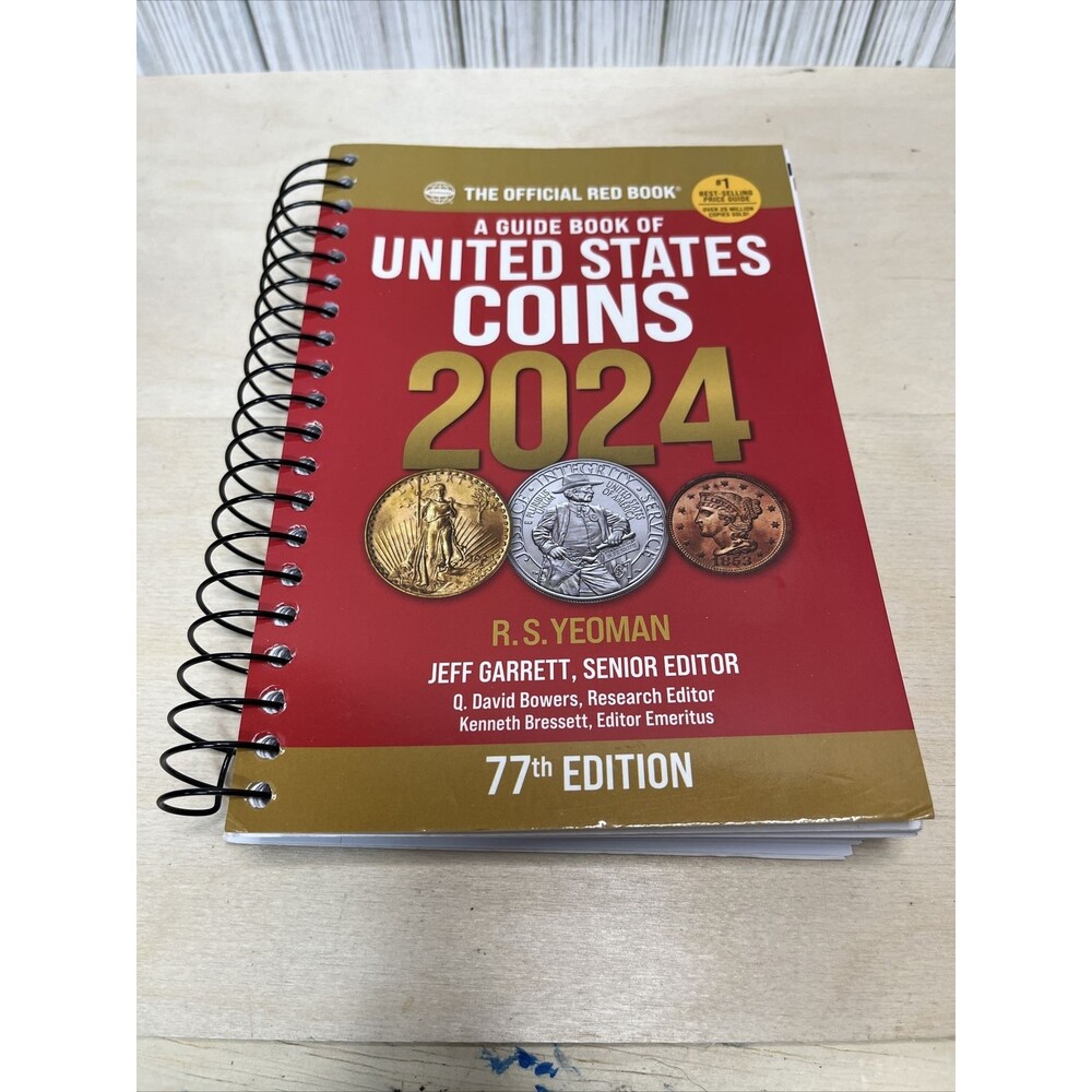 Guide Book of United States Coins 2024 Spiral "Redbook" (A Guide Book of Uni...